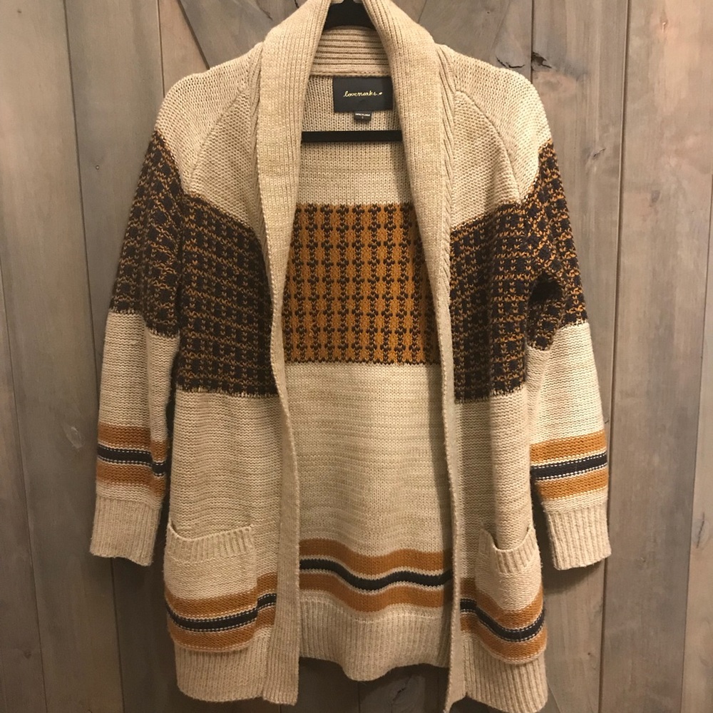 NORDSTROM Chunky Patterned Sweater